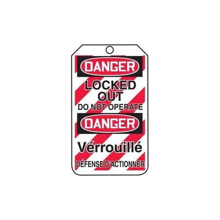 Accuform PF-Cardstock, 3-1/4 in Width, 1/4 in Height, , 5 PK TMF210PTM